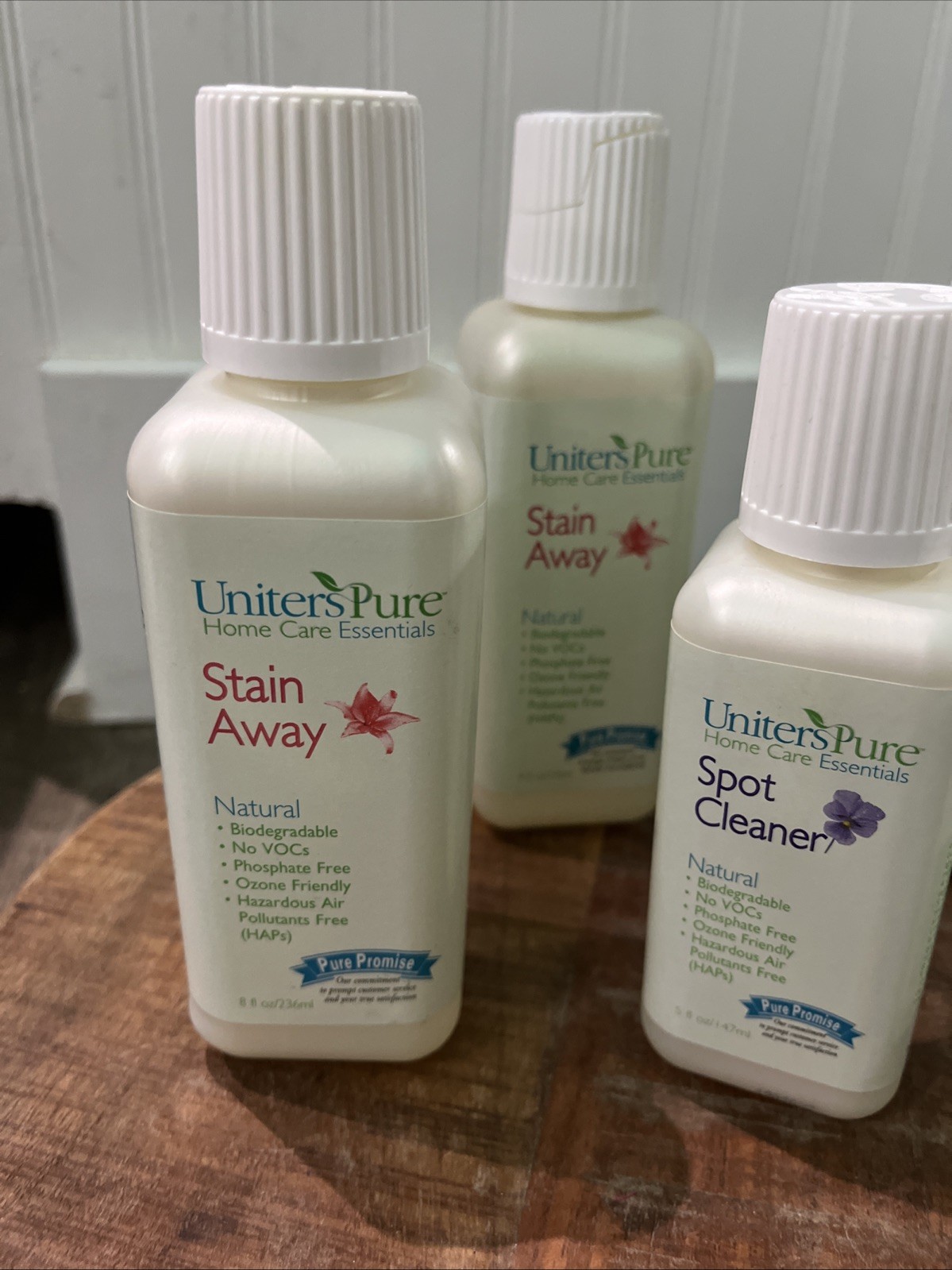 UNITERS PURE Home Care Essentials Natural Cleaner Furniture Wood Leather 5pcs
