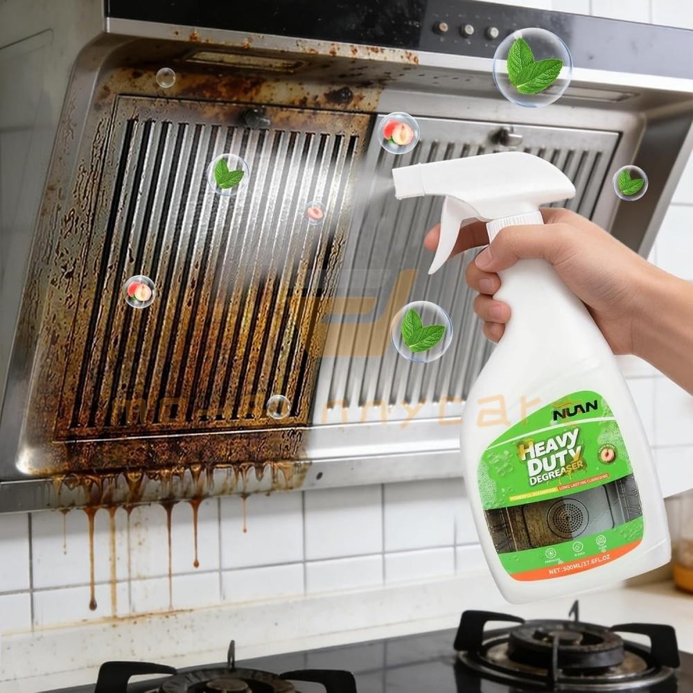 1/2PCS Heavy Duty Degreaser New Kitchen Cleaner, Multipurpose Oil Stain Remover