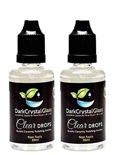 Dark Crystal Glass and Quartz Natural Cleaning Solution 30ml – Clear Drops Pa…