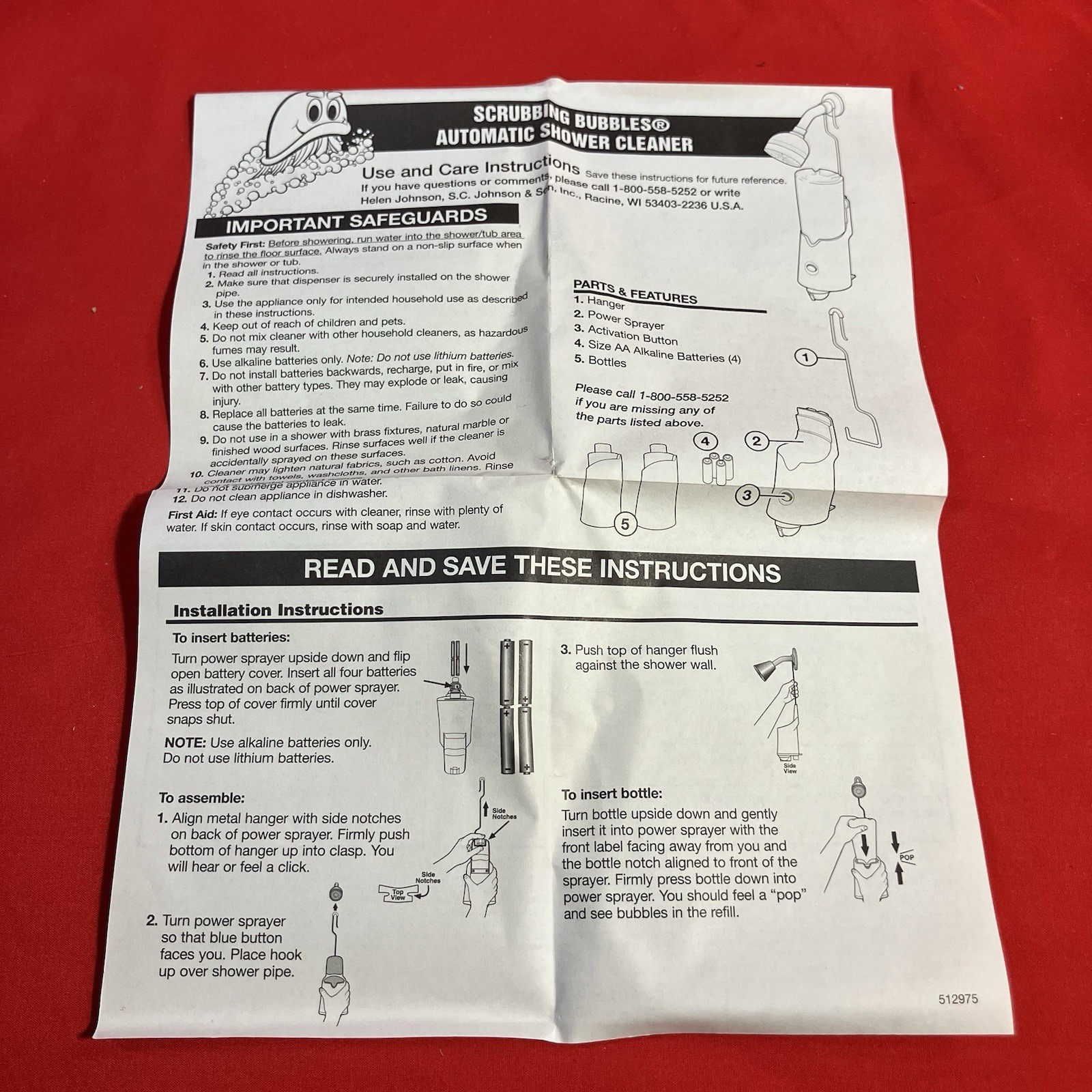 Scrubbing Bubbles Automatic Shower Cleaner Starter Kit Plus 2 Liters Of Liquid