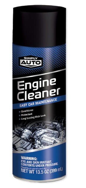 Simply Auto, Engine Cleaner, Fast Acting Foam Spray, Clean Dirt Grimes & Shines,