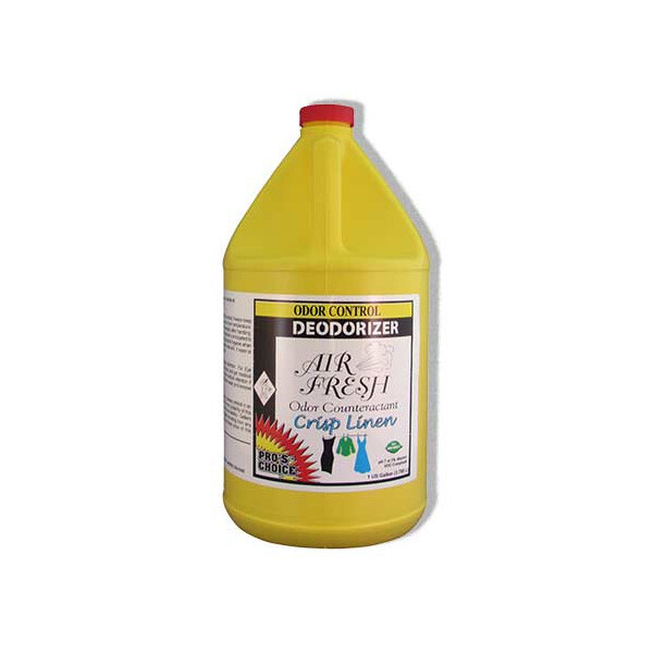 Pros Choice 2024 Air Fresh Crisp Linen 1 Gallon Deodorizer and Odor Counteractan