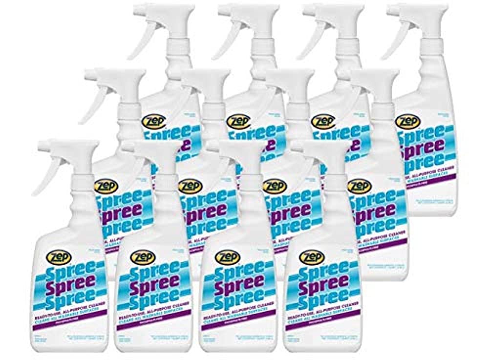 Zep Spree Ready-To-Use All-Purpose Cleaner – 1 Quart (Case of 12) – 86016 –