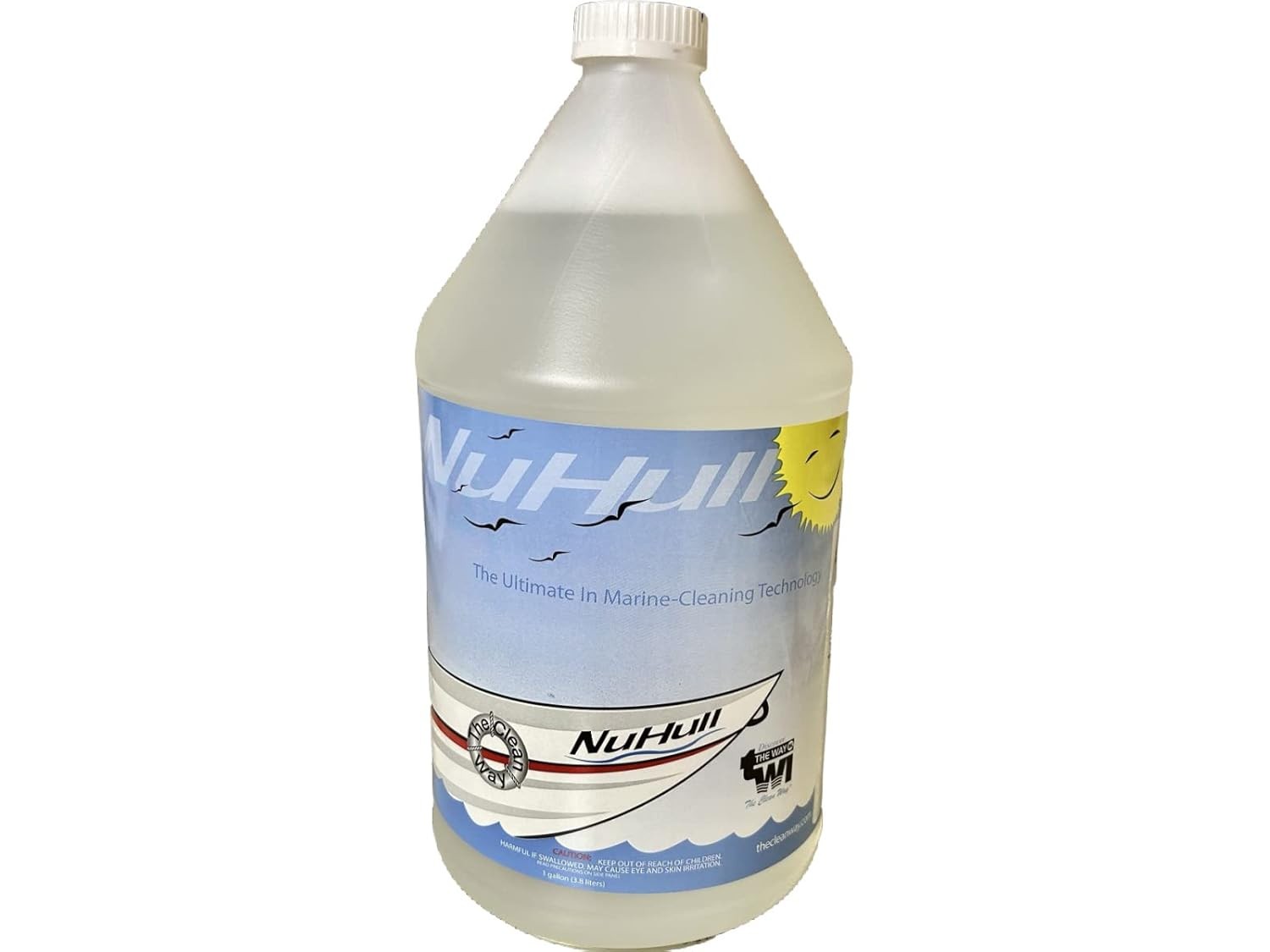 Marine Cleaner Boat Hull Deck Wash Soap Concentrate Jug 1 Gallon