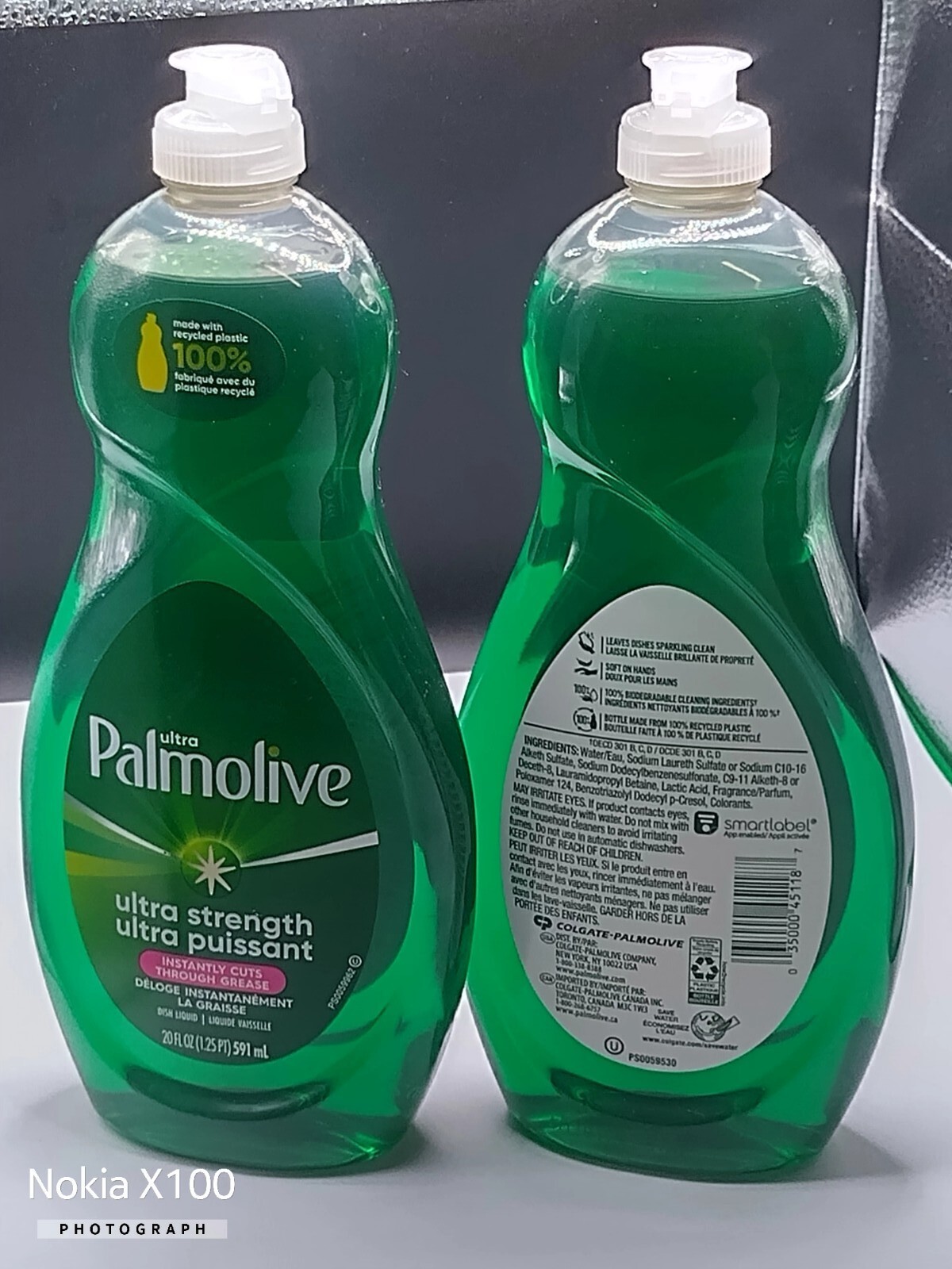 2x Palmolive Ultra Liquid Dish Detergent Soap Original 20 Oz Bottle 2 Pck 1F4