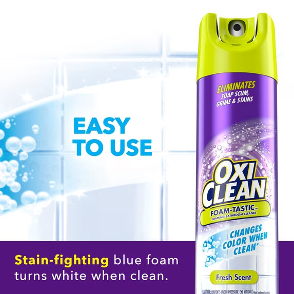Kaboom OxiClean Foam-Tastic Bathroom Cleaner Fresh Scent 19oz 3 Pack
