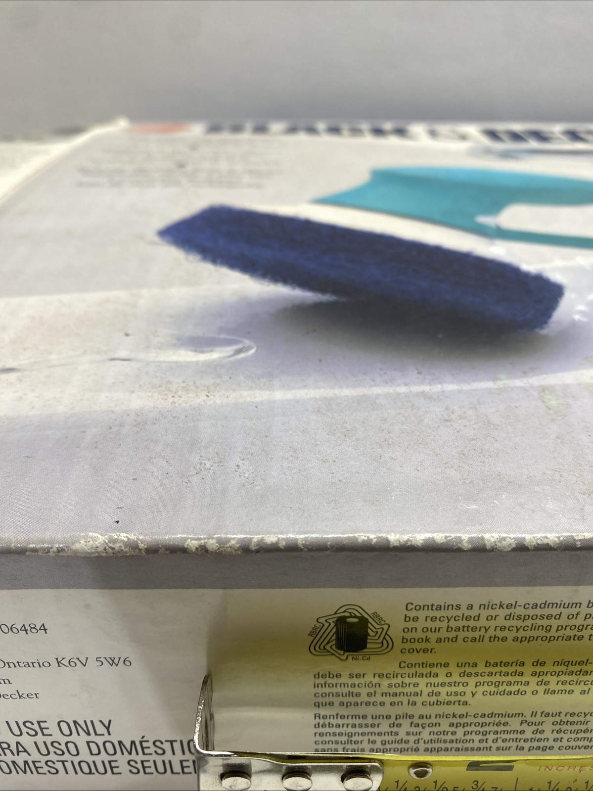 Black &Decker ScumBuster SB400 Cordless Scrubber Kit Blue VersaPak-Used-Open Box