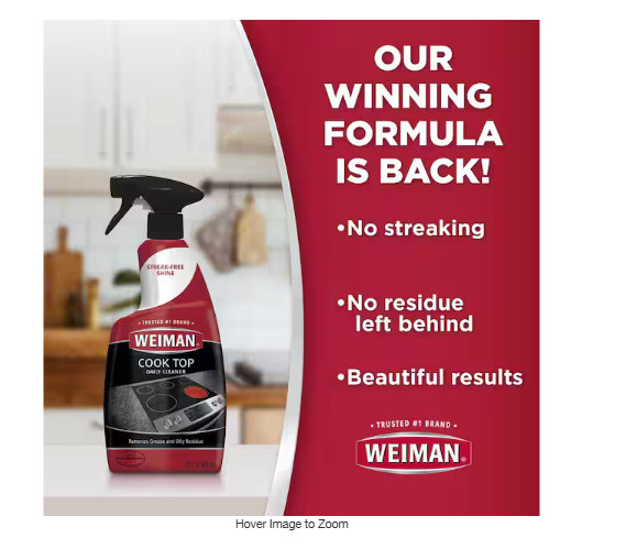Stovetop Cleaner for Daily Use Spray Quick Cleanups 22 oz.