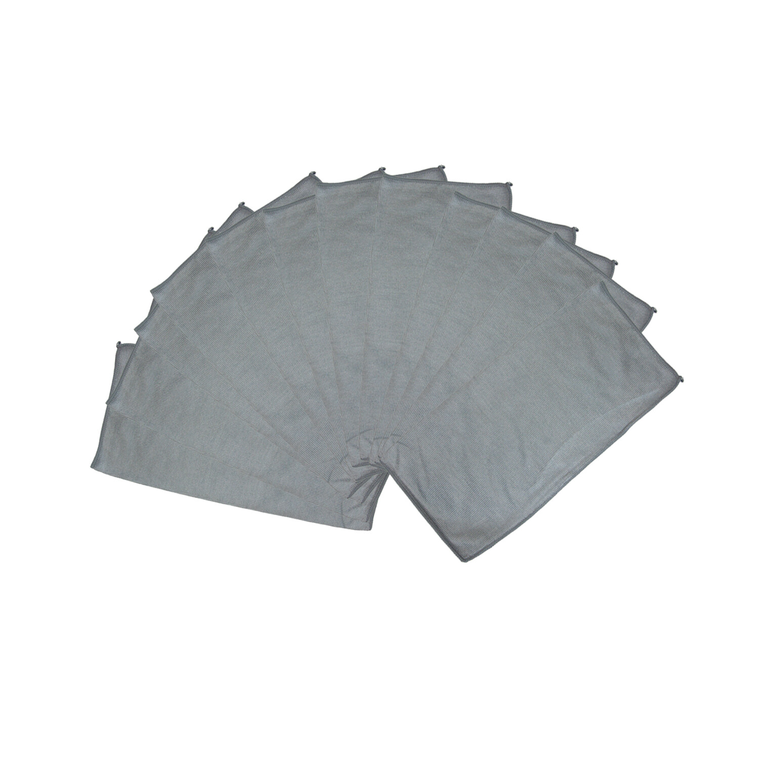 Glass Cleaning Cloths (Packs of 12) Microfiber, Lint & Streak Free 16×16, Colors