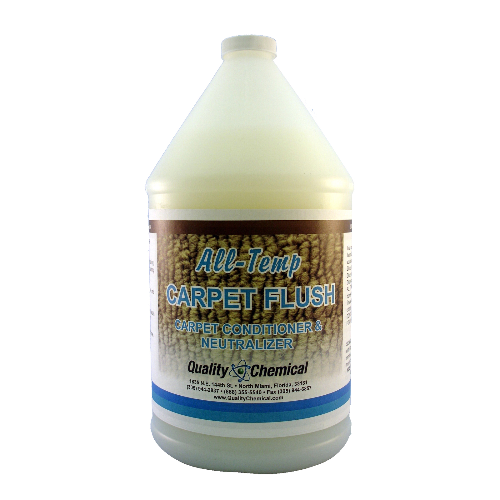 Fiber Flush – Low-foaming carpet rinse – 2 gallon case