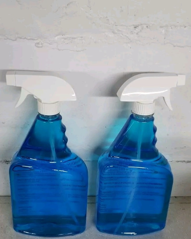 2 for 15.00 Glass cleaner spray with amonia 2FREE DOUBLE PALM COTTON GLOVES.