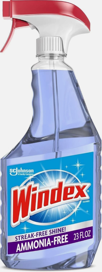 Windex Ammonia-Free Glass and Window Cleaner Spray Bottle Bottle Made from 100%