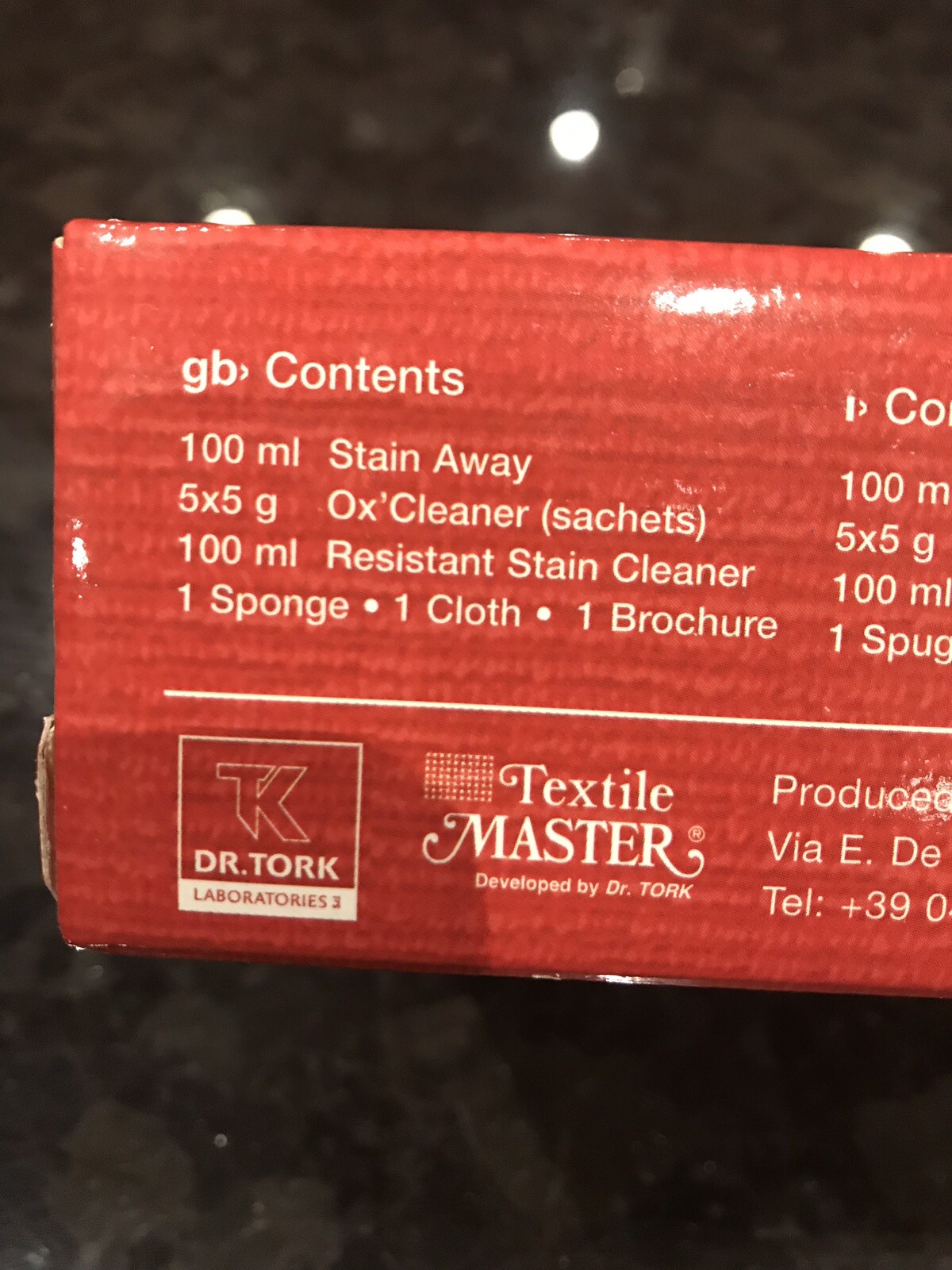 Textile Master SOS Fabric Stain Remover Kit