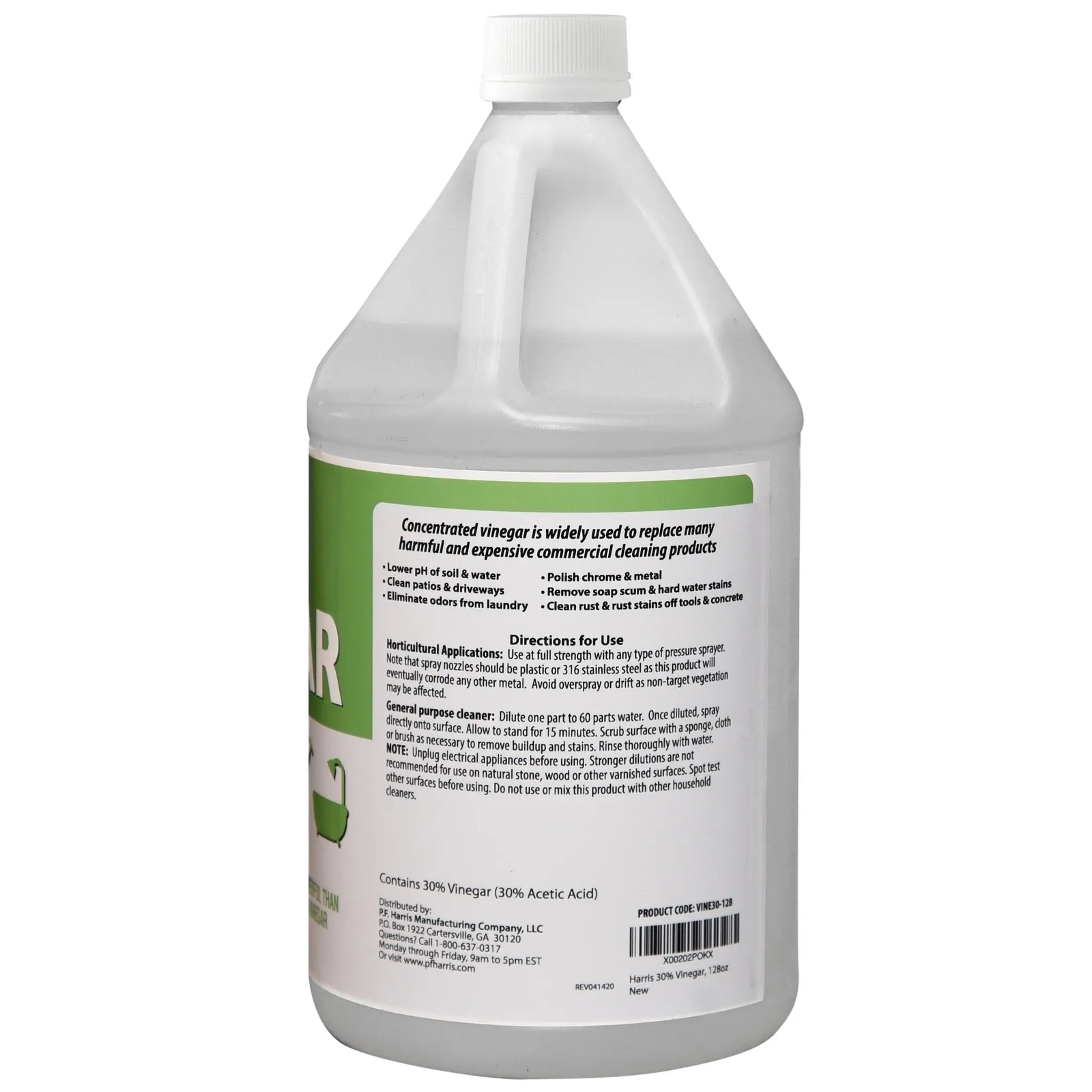 Harris 30% Vinegar 128 Fl. Oz. Gallon