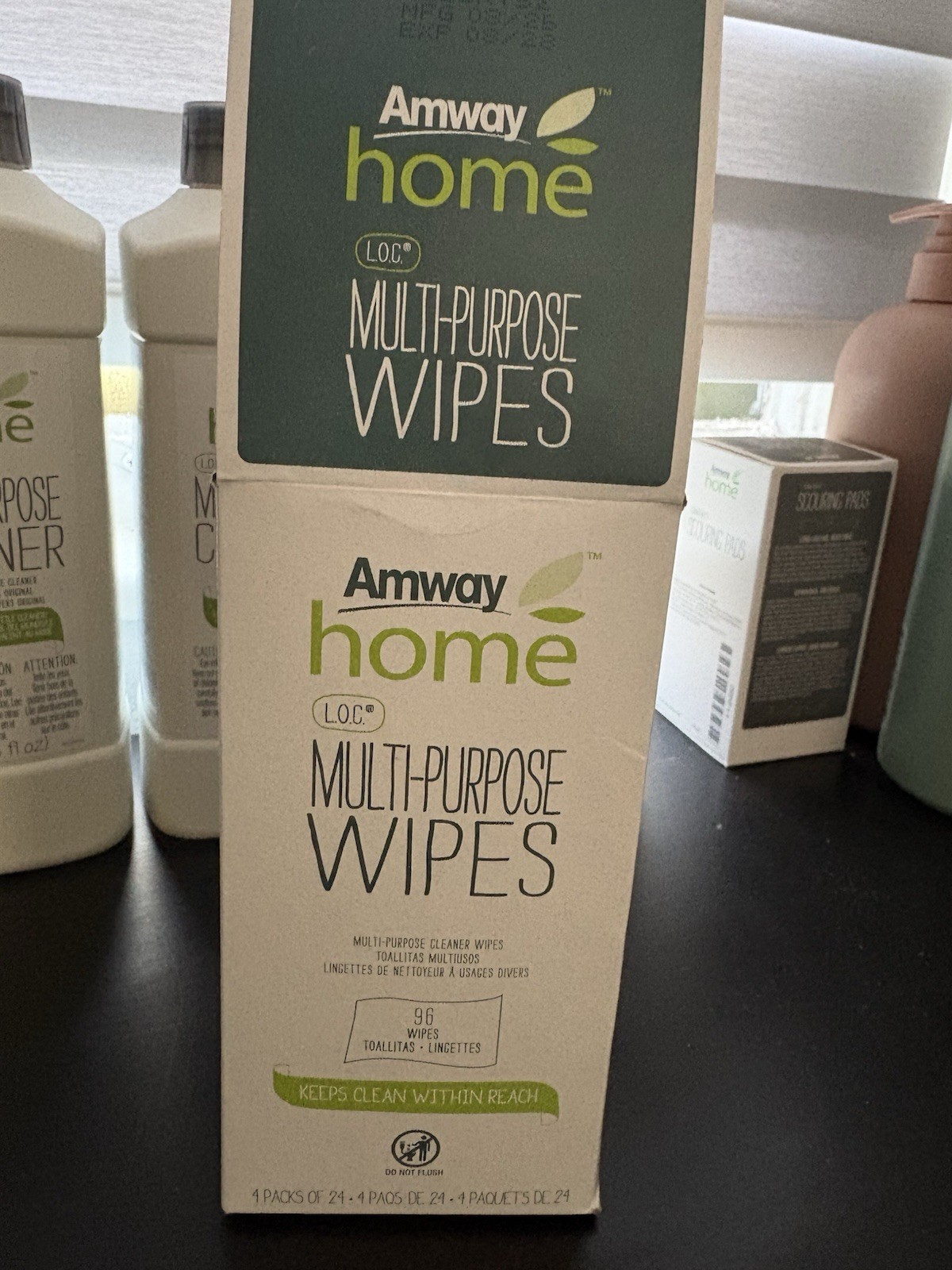 Amway Home L.O.C. Multi-Purpose Wipes 96 Count, Four 24-Pack