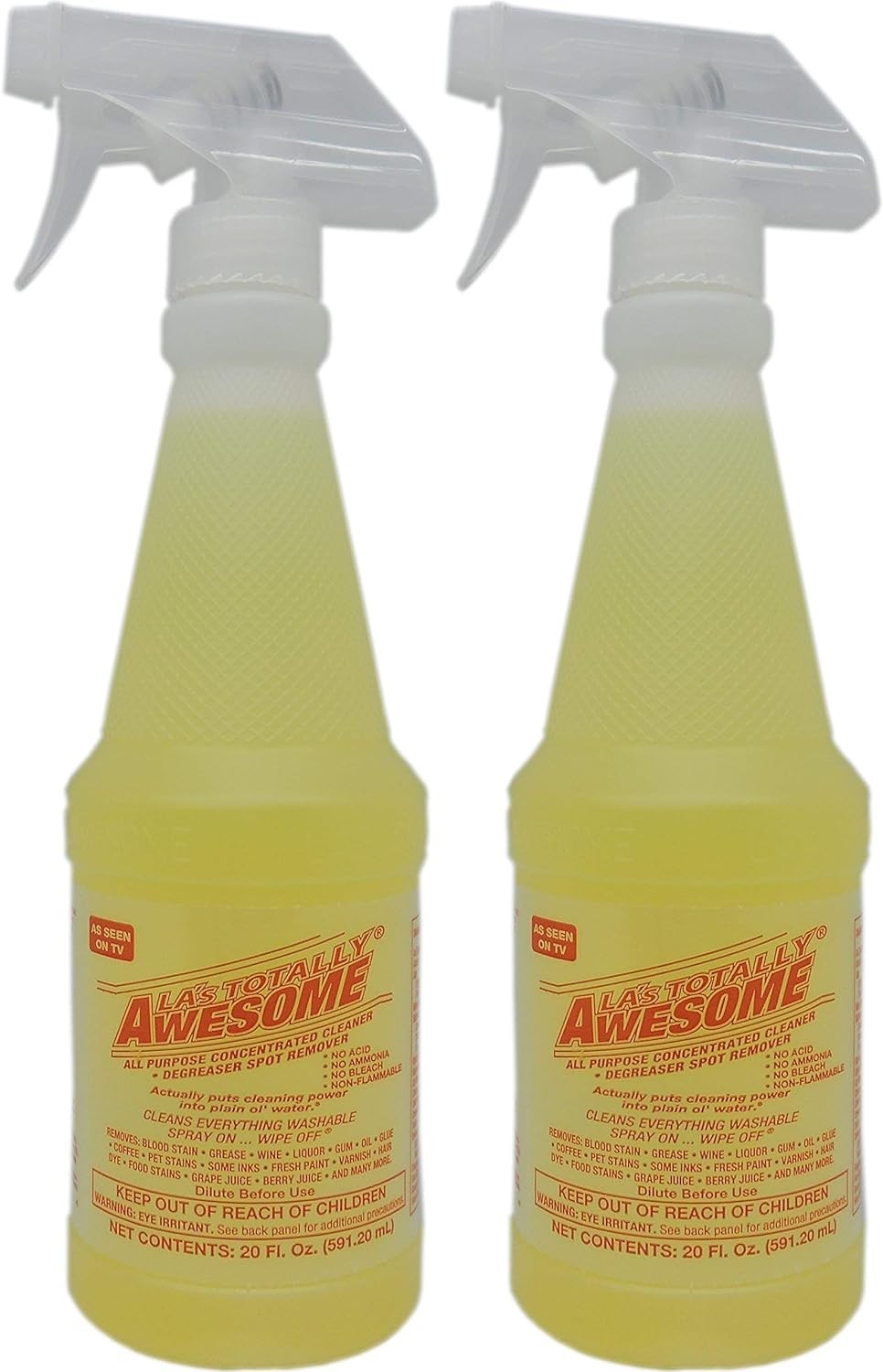Eco-Friendly 2 Pack Cleaner & Degreaser – Safe for Carpet and Grout, 40 Oz