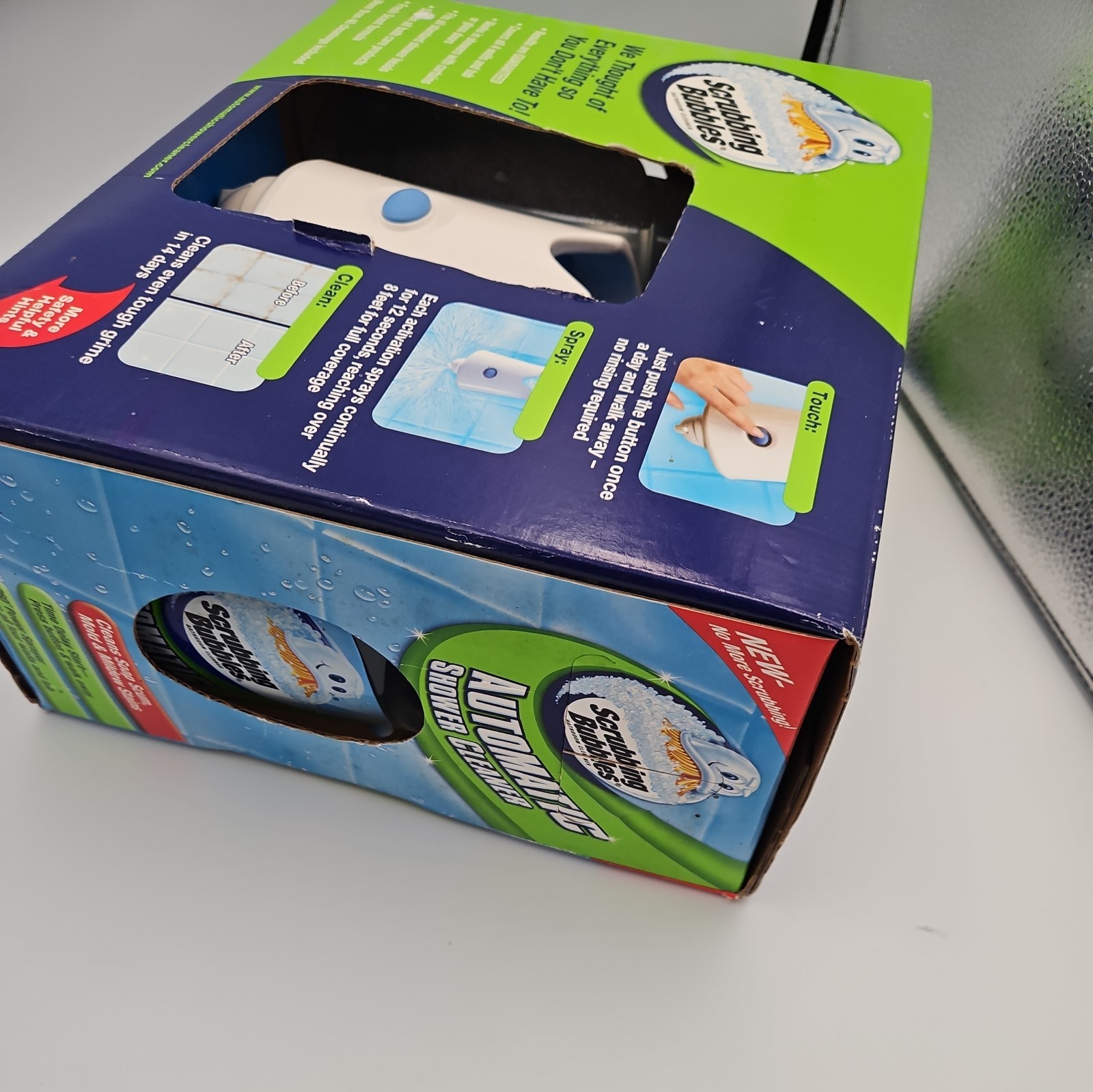 New Unused Scrubbing Bubbles Automatic Shower Cleaner Kit 2 Cleaning Solutions