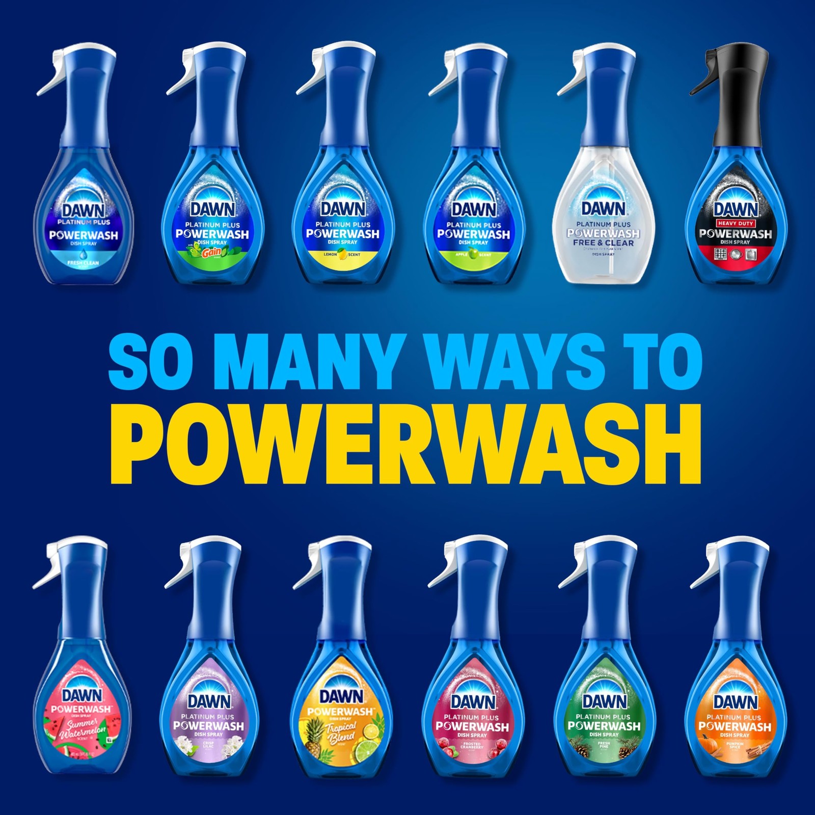 Dawn Dish Soap Spray Tropical Blend 16oz