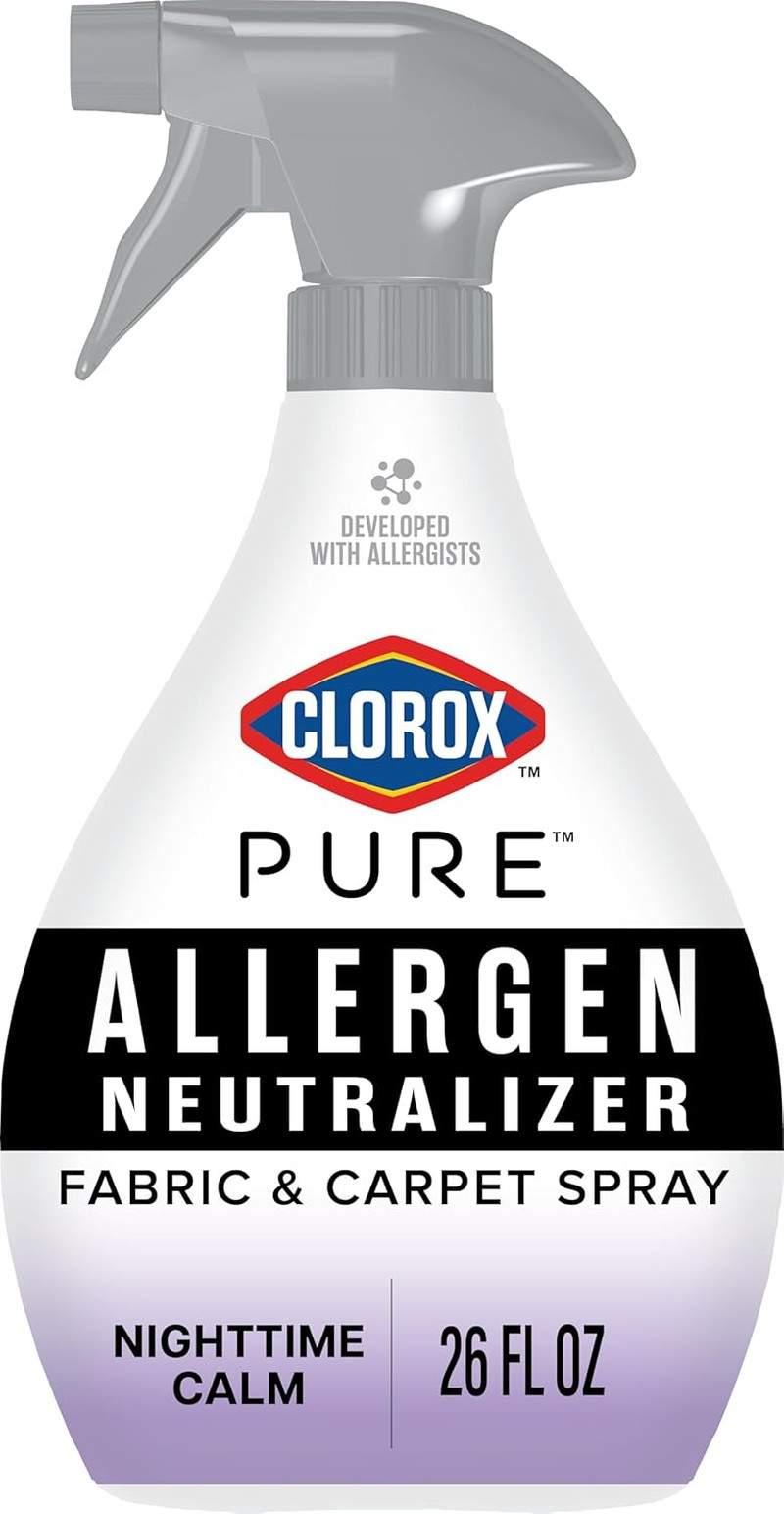 PURE Allergen Neutralizer Fabric and Carpet Spray, Nighttime Calm, 26 Fluid Ounc