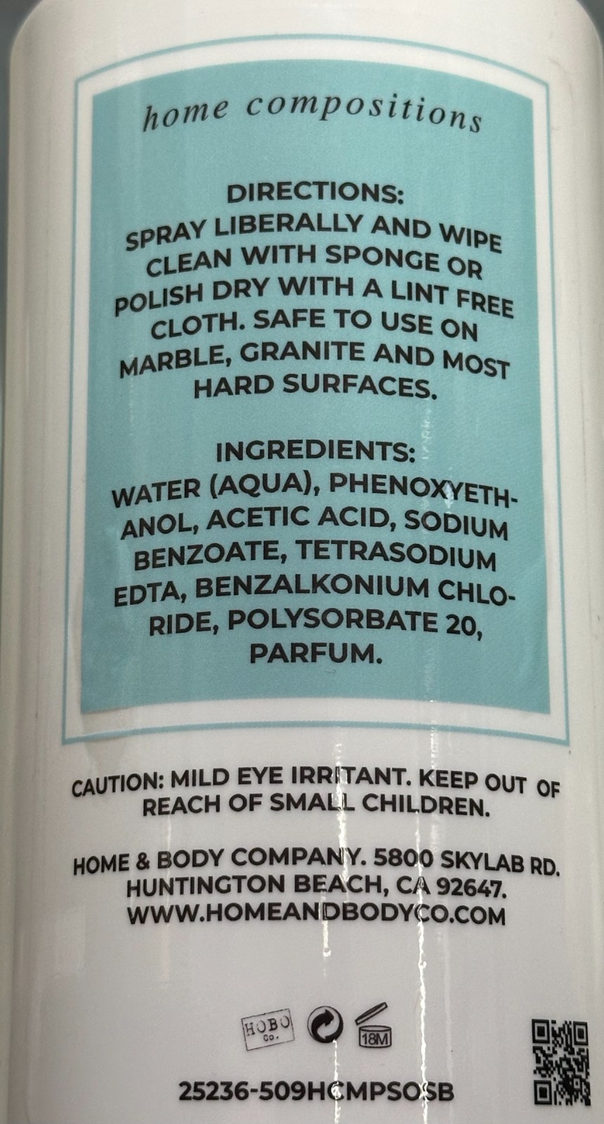 (2-Pk) Home Compositions OCEAN BREEZE Kitchen Refresher Cleaner Odor Deodorizer