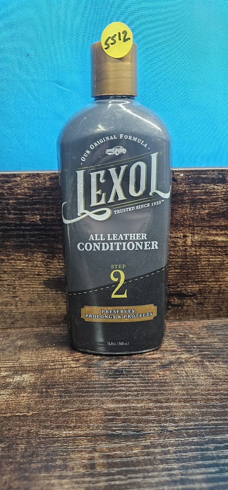 Lexol Step 2 Beige Liquid 6.5 to 8.0 pH Leather Conditioner 16.9 oz.