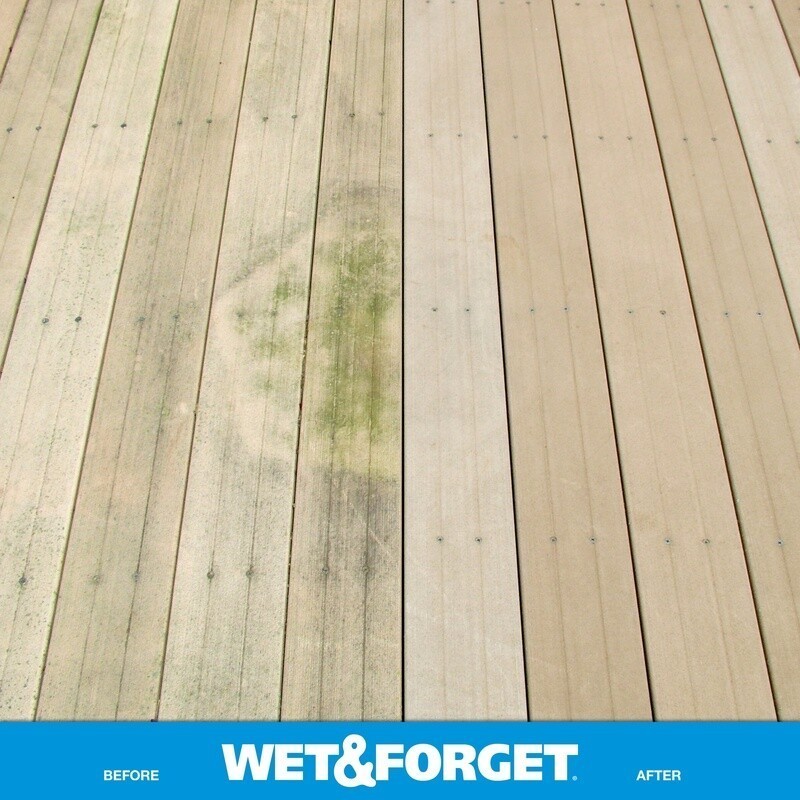 Outdoor Surface Cleaner Moss Mold Mildew Algae Stain Remover Ready to Use