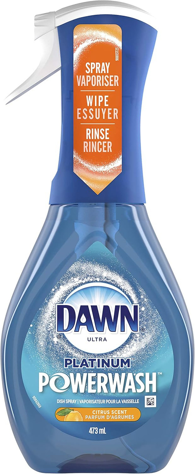 Dawn Powerwash Spray Dish Soap Starter Kit + 3 Refills Fresh 4×16 oz
