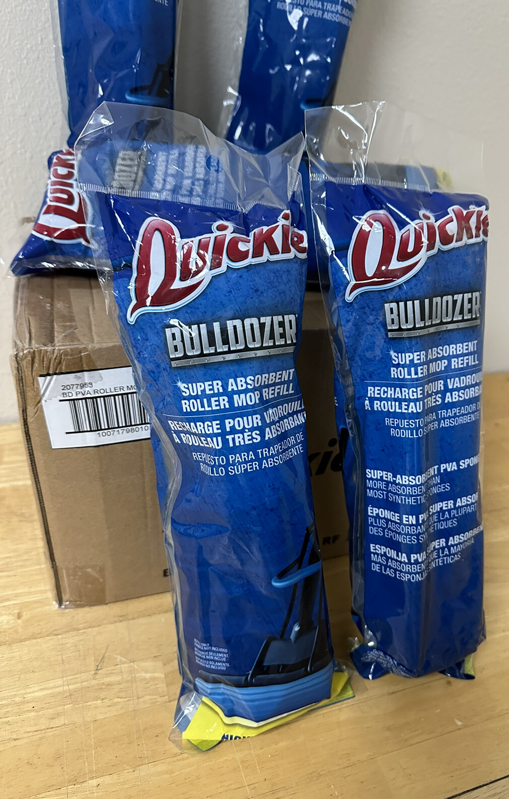 Quickie Bulldozer #2077953 PVA – 11” Sponge Roller Mop Refill
