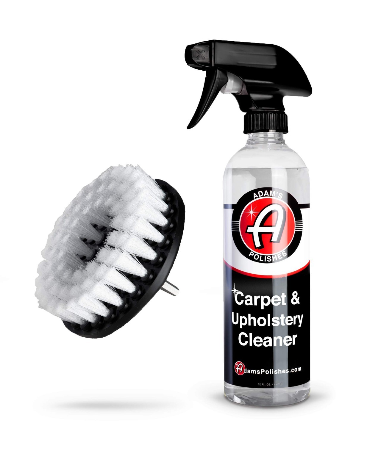 Carpet Drill Brush Combo – Heavy-Duty Cleaning Tool for Upholstery, Leather, RVs