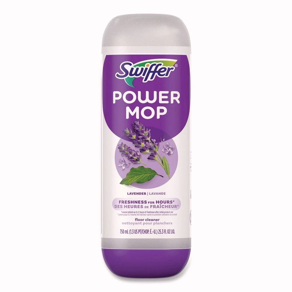 Swiffer 09117 25.3 oz Cleaning Solution & Pads Refill Pack – Lavender (4/CT) New