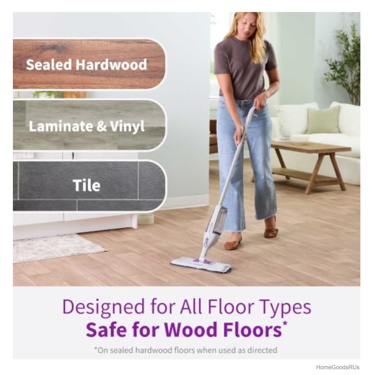 Floor Cleaner Refill 128 oz Multi-Surface Citrus Cedarwood All Floor Types