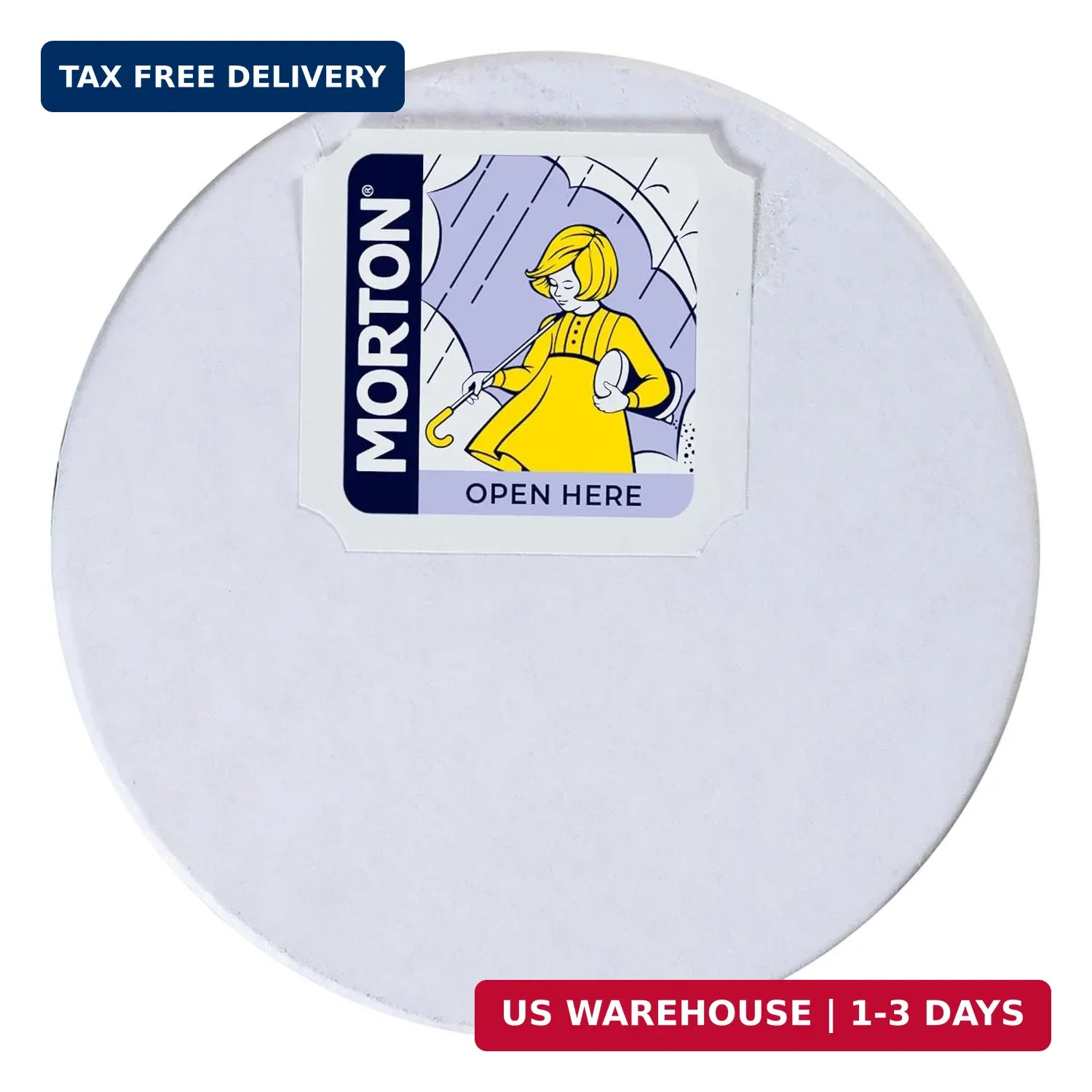Morton Iodized Salt, All-Purpose, (26 oz), 2-Pack – All-Purpose, Perfect for Coo