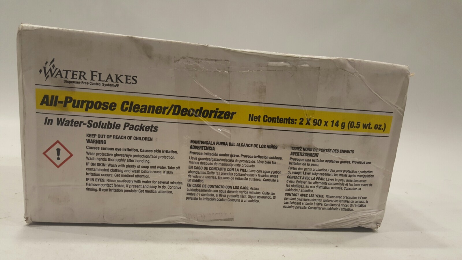 Water Flakes All Purpose Cleaner/Deodorizer #27008978 [0.5 wt.oz] New Case of 2