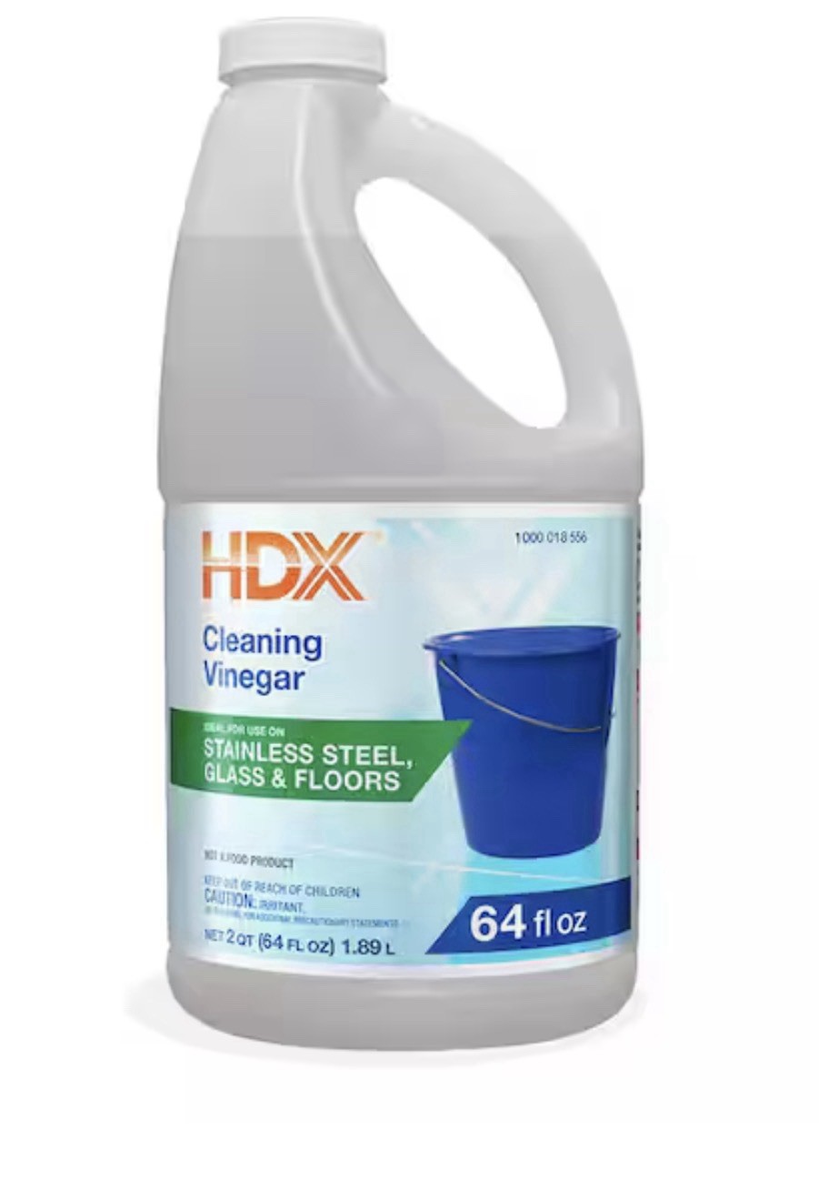 HDX Cleaning Vinegar 64 oz All Purpose Cleaner Multi Surface Household – New