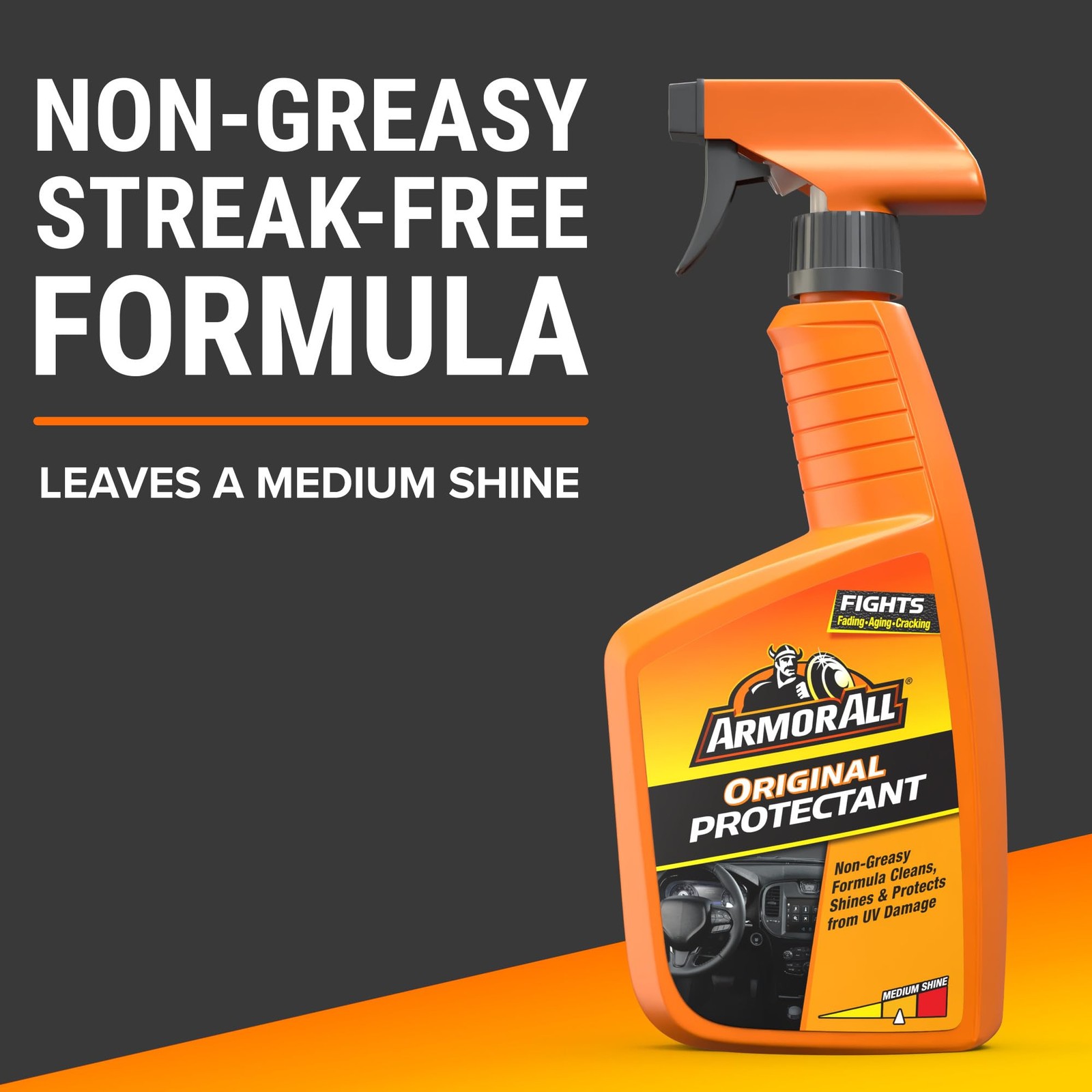Shine Protectant Spray for Car Vinyl Rubber and Plastic 28 fl. oz.