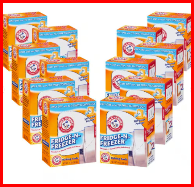 14 Oz. Baking Soda Fridge-N-Freezer Odor Eliminator (12-Pack)