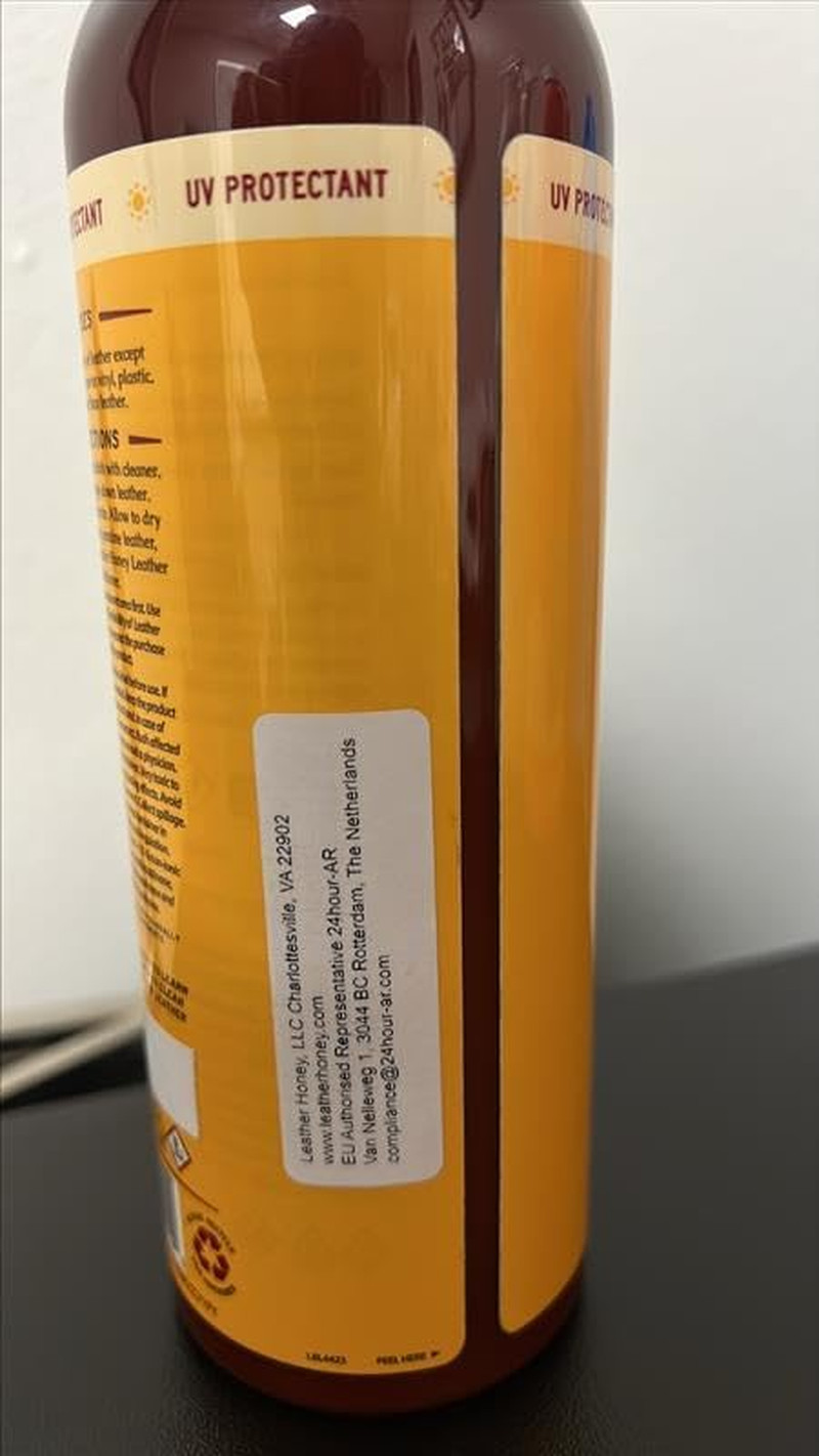 Leather Cleaner Spray: UV Protectant, Non-Toxic & Made in the USA since 1968. Cl