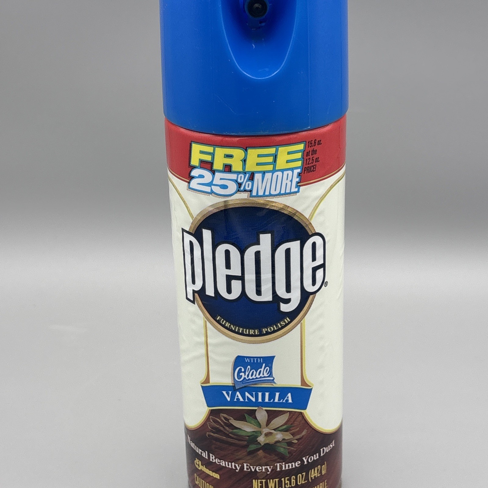 Vintage PLEDGE with GLADE VANILLA Furniture Polish Spray 1999 25% Full Movie