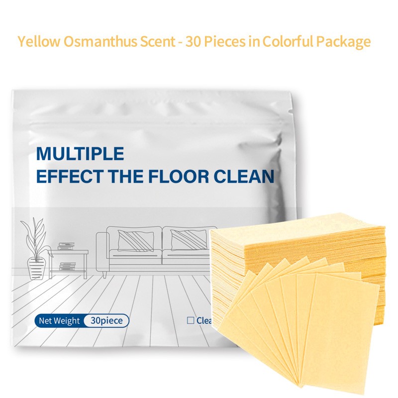 30PCS Floor Cleaning Tablets – Powerful Floor Cleaner Cleaning Tablets 5 Flavor