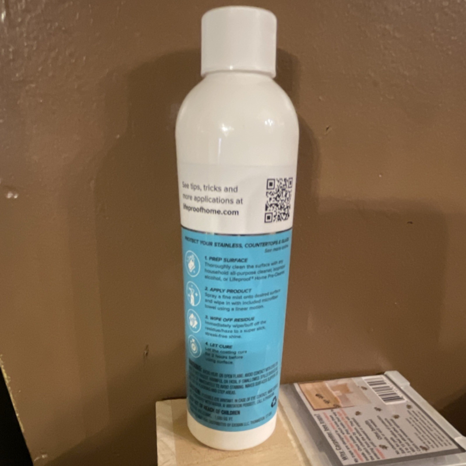 Lifeproof Home Ceramic Coating Multi-Surface Shines Seals Protects 8 fl oz