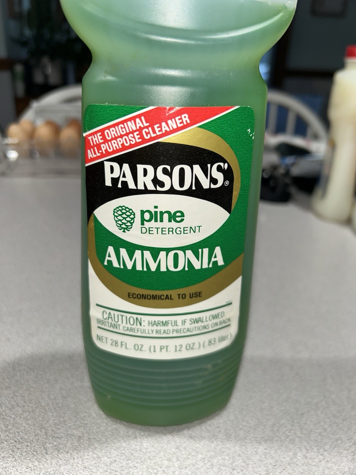 Vintage Parsons Pine Detergent With Ammonia All Purpose Cleaner 28 Fl OZ