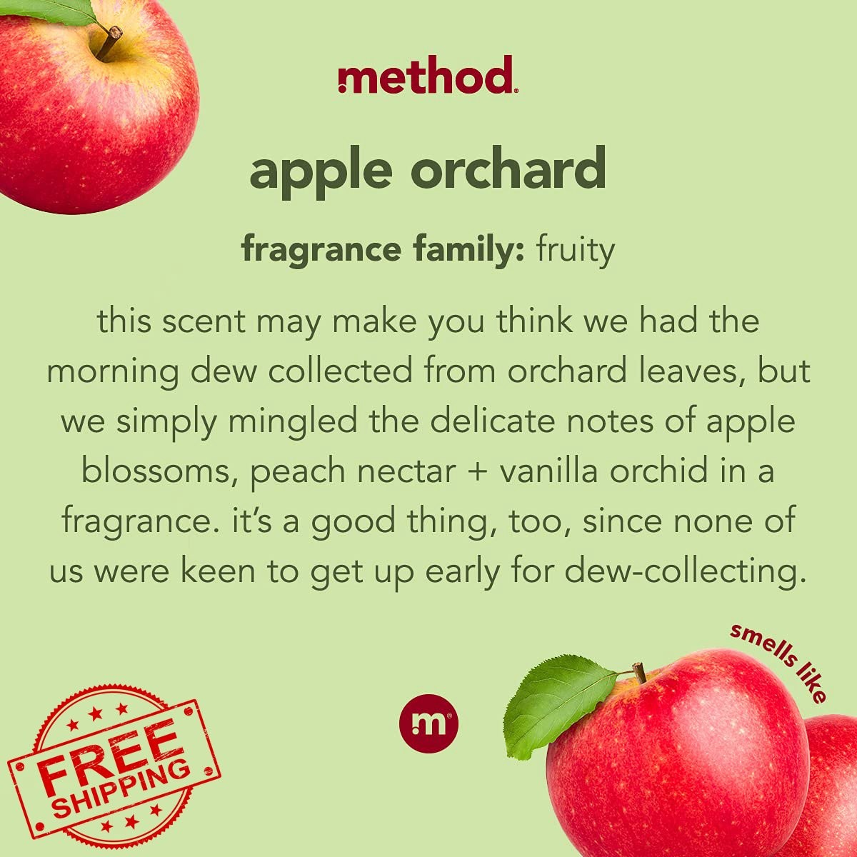 Method Granite Cleaner Apple Orchard 28oz Pack of 4
