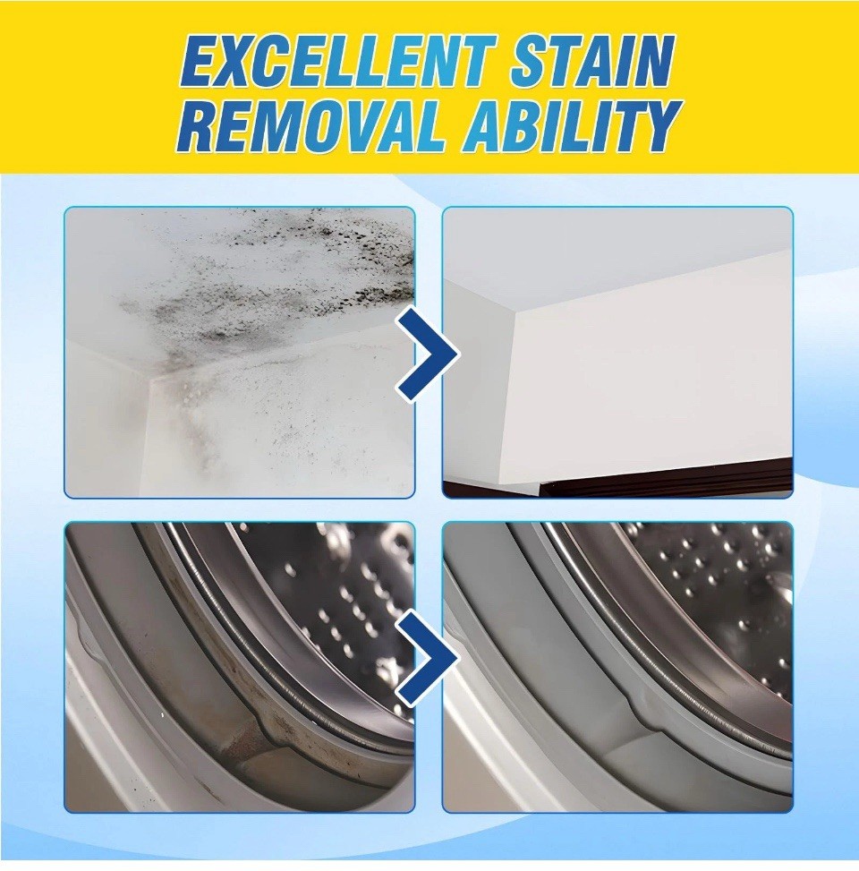 Home Remover Gel Washing Machine Cleaner Seal Front Load Washer Grout 7.44oz
