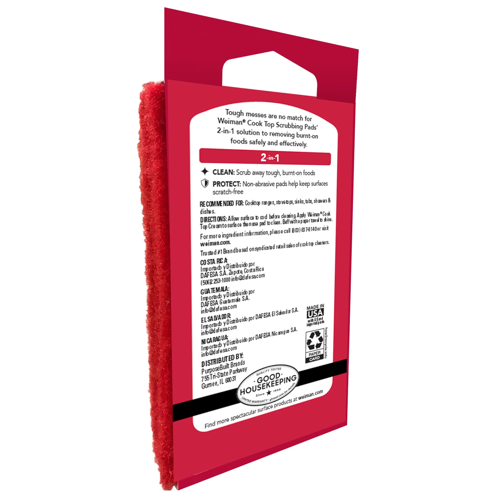 Cook Scrubbing Pads 2-in-1 Clean and Protect, 3 Count