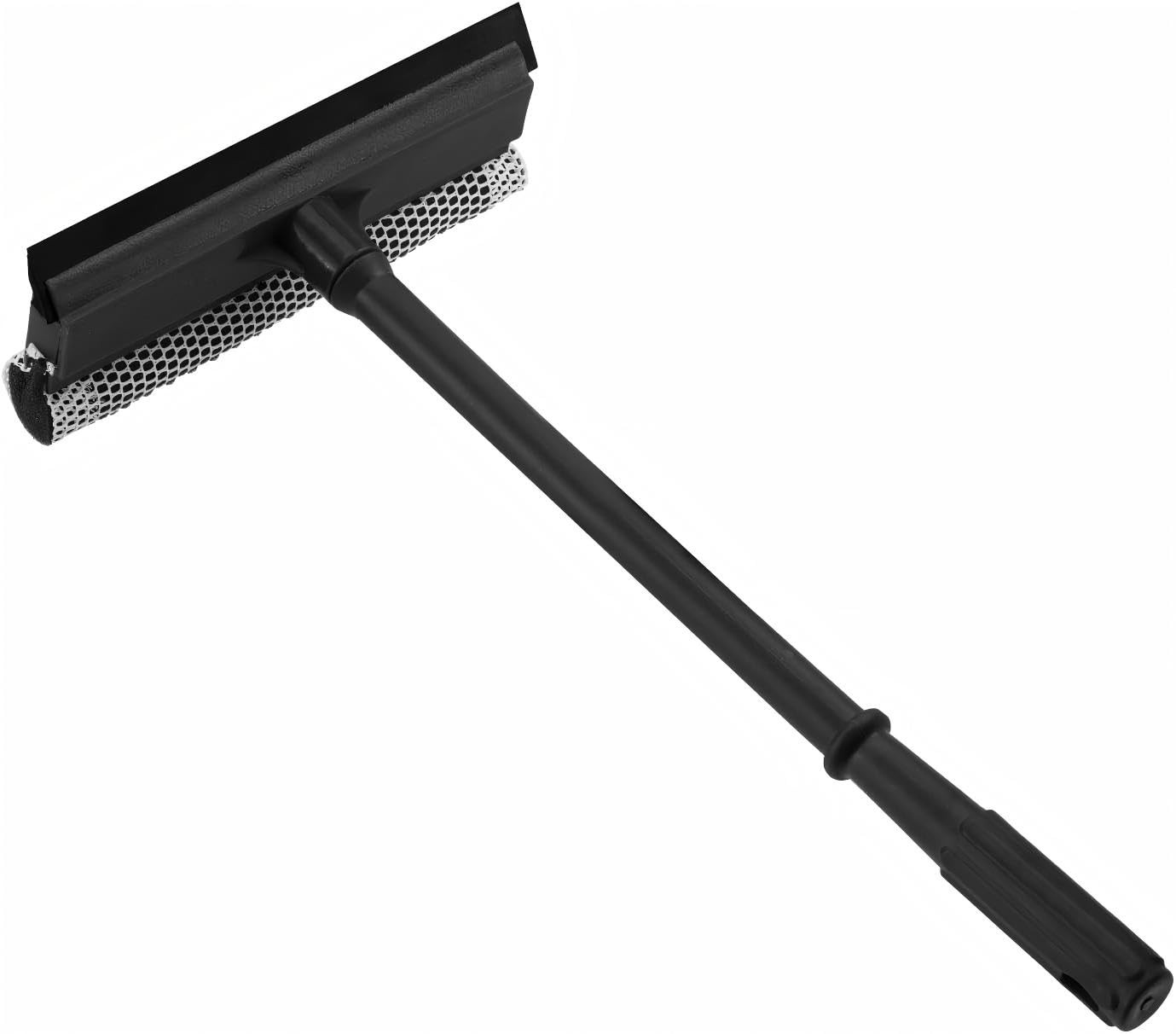 2in1 Window Squeegee Sponge Cleaner 15.9 Plastic Handle Glass Shower Car