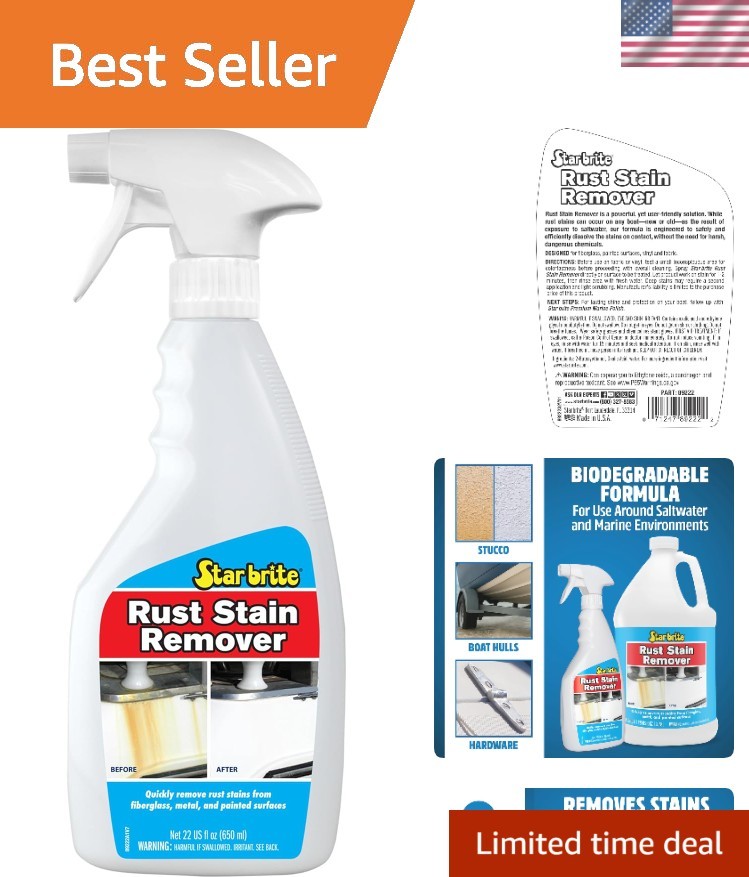 22 oz Corncession Stain Remover Spray – Safe for All Surfaces, No Scrubbing