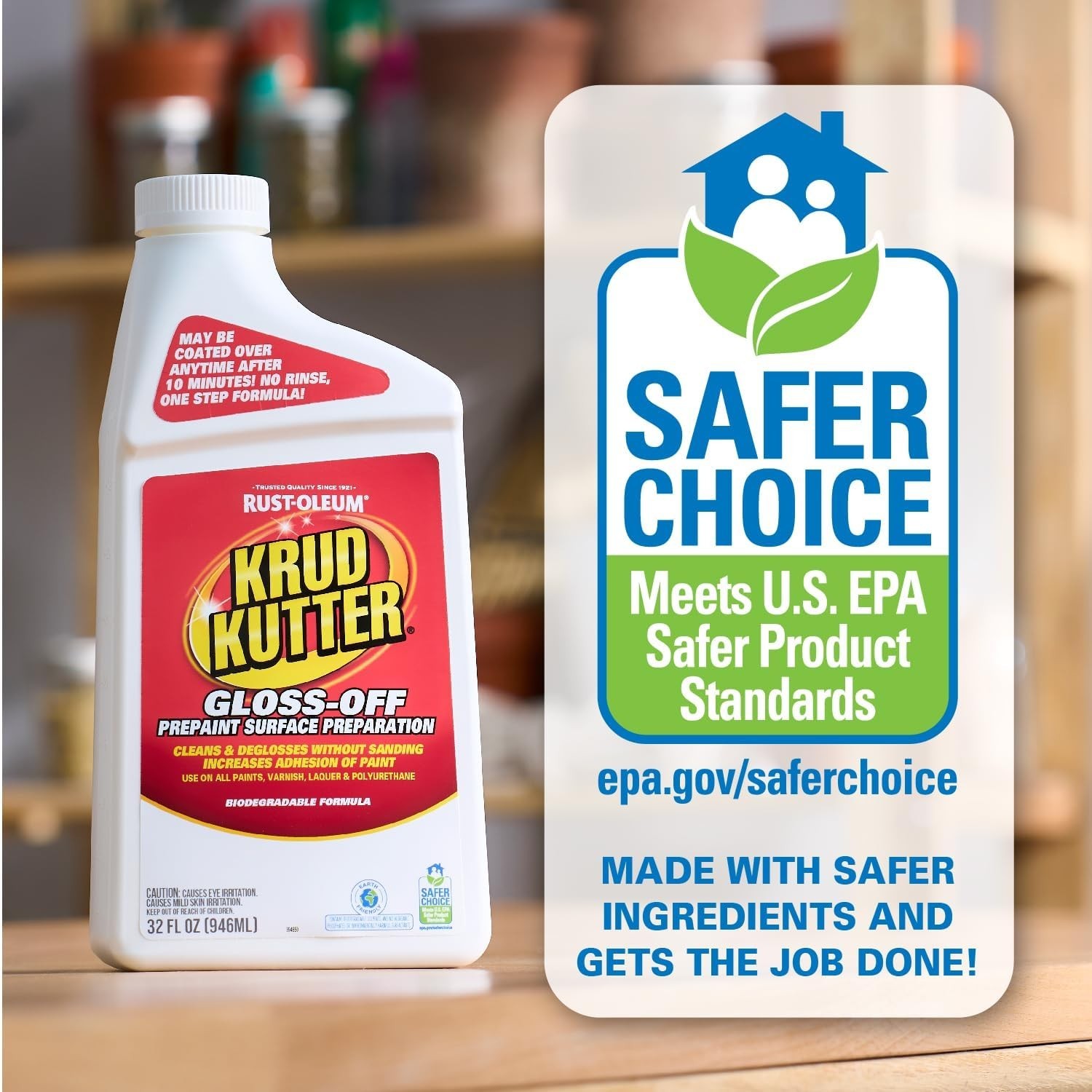 32 oz Gloss Off Surface Cleaner – One-Step Prepaint Preparation with Fast Drying