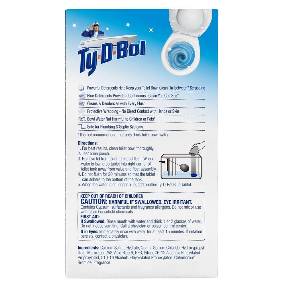 1.4 oz. Toilet Bowl Cleaning Tablets (5-Tablets)