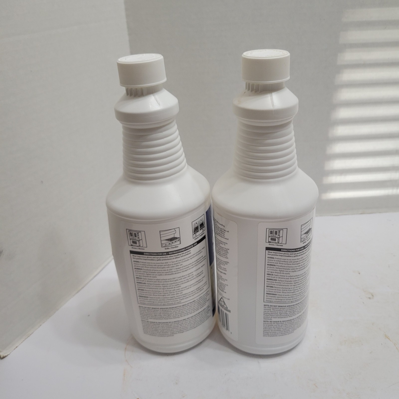 Lot Of 2 New Member’s Mark Commercial Oven, Grill and Fryer Cleaner 32 oz Each