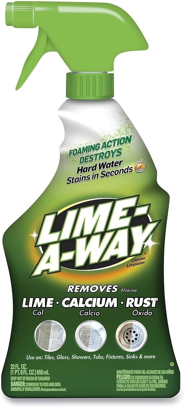 Natural Lemon Cleaner for Sinks & Showers – 22 Fl Oz Turbo Power